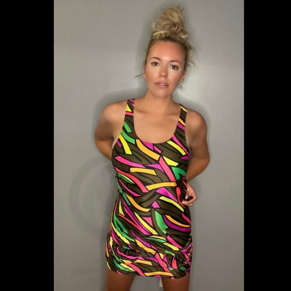 Neon dress